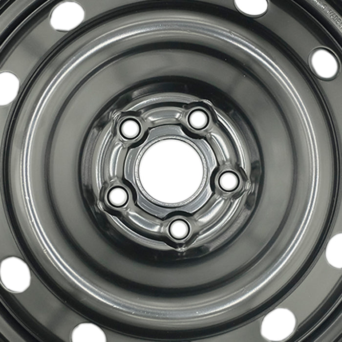 16" Single 16x6.5 Black Steel Wheel For Toyota Corolla Matrix 2009-2019 OEM Quality Replacement Rim