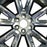 22" New Single Wheel For 2015-2020 Chevy Silverado 1500 Suburban Tahoe Hyper Silver OEM Quality Replacement Rim
