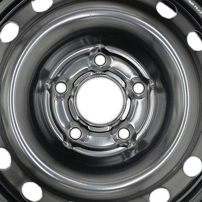 16" 16x6.5 Set of 4 Black Steel Wheels For Nissan Sentra 2013-2019 OEM Quality Replacement Rim