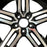 19" Brand New Single 19x8 5 spoke Alloy Wheel for HONDA ACCORD 2016 2017 Machined Black OEM Quality Replacement Rim
