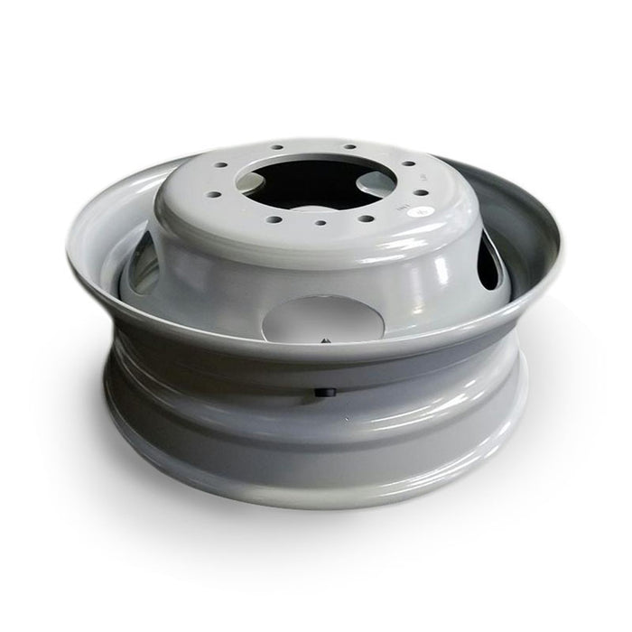 New Single 19" 19.5X6 8 Lug Super Duty Dually Steel Wheel for Ford F450SD F550SD E550SD VAN 1999-2003 Grey OEM Quality Replacement Rim 3342