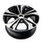 16" Single 16x6.5 Machined Black Alloy Wheel For Nissan Sentra 2020-2022 OEM Quality Replacement Rim