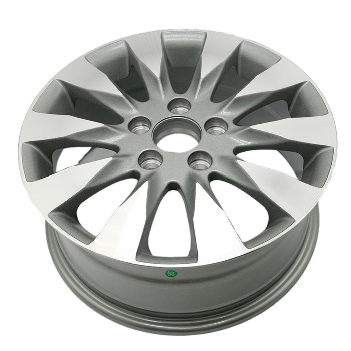 16" Set of 4 16X6.5 Machined Grey Alloy Wheels For Honda Civic 2009-2011 OEM Quality Replacement Rim