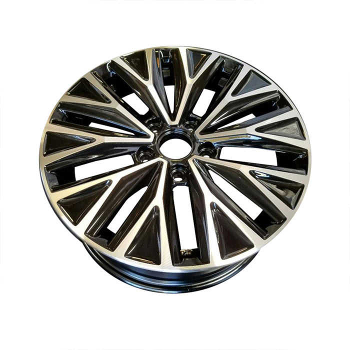 16" SET OF 4 16x6.5 Alloy Wheels For VOLKSWAGEN JETTA 2019-2021 Machined Black OEM Quality Replacement Rim