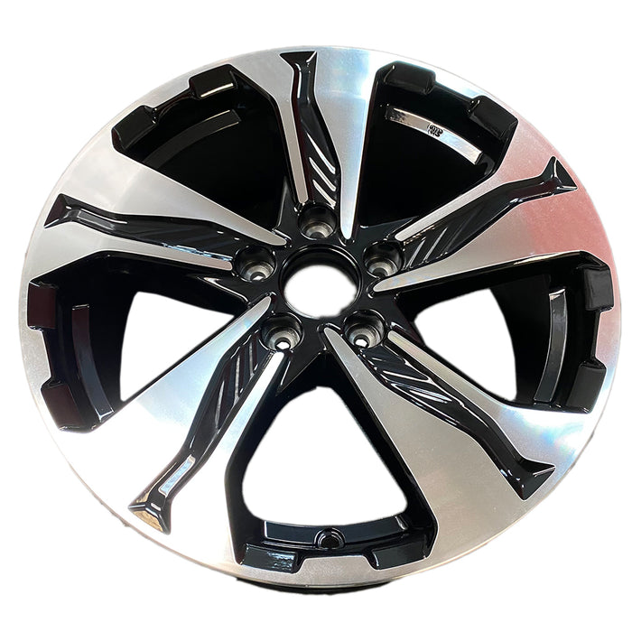 17" Single New Machined Black Wheels for 2017-2020 Honda CRV CR-V OEM Quality Alloy Rim