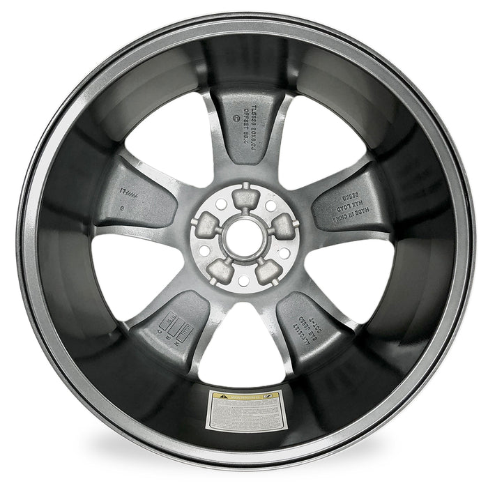 20" Brand New Single  Wheel For 2014 2015 2016 Jeep Grand Cherokee POLISHED GRAY OEM Quality Replacement RIM