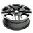19” Set of 4 19x7.5 Machined Black Wheels for Toyota RAV4 2019-2024 OE Style Replacement Rim