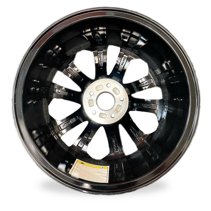 18" Single New Machined Black Wheel For 2013-2015 Honda Accord OEM Quality Factory Alloy Rim