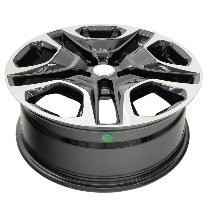 19” NEW Single 19x7.5 Machined Black Wheel for Toyota RAV4 2019-2023 OE Style Replacement Rim