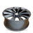 21" Single 21x8.5 Charcoal Alloy Front Wheel For Tesla Model S 2012-2017 OEM Quality Replacement Rim 98727 6005868