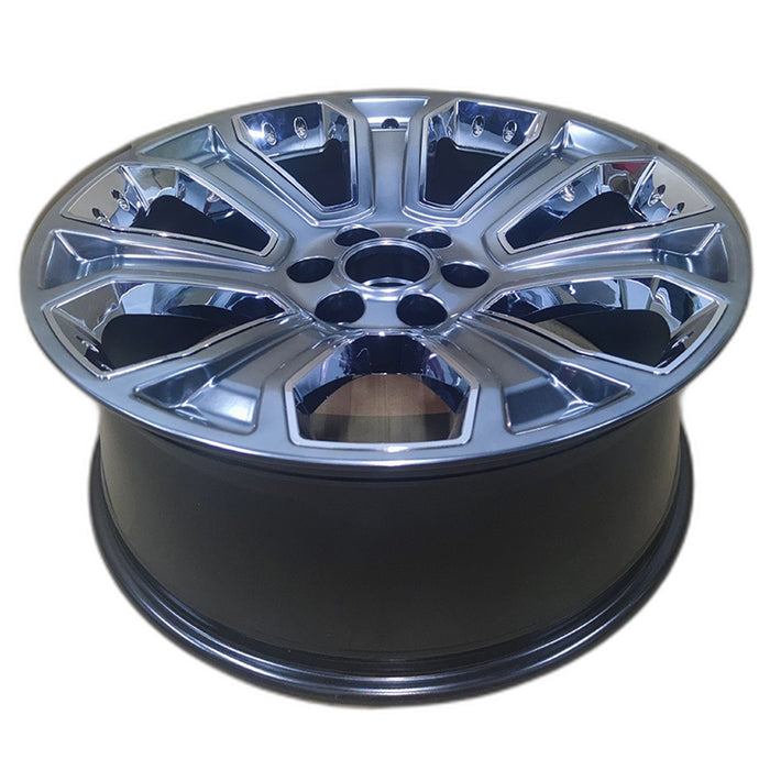 22" 22x9 Brand New Single Alloy Wheel for 2014-2020 Cadillac Escalade Chevy Silverado Suburban Tahoe GMC Yukon Sierra 1500 OEM Quality Replacement Rim