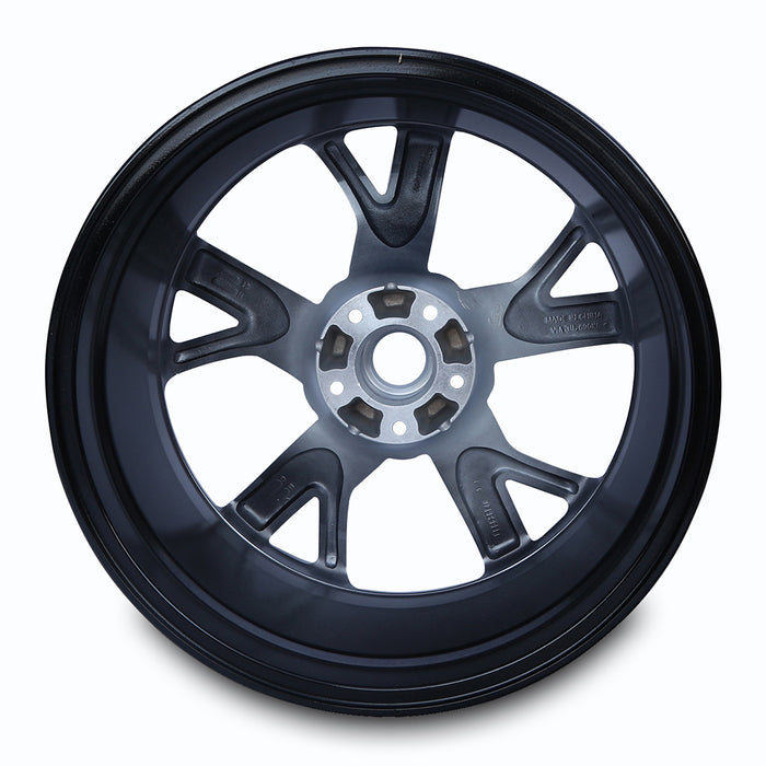 New Single 19" 19x8 Silver Hyper Alloy Wheel For 2012 2013 2014 Nissan Maxima OEM Quality Replacement Rim