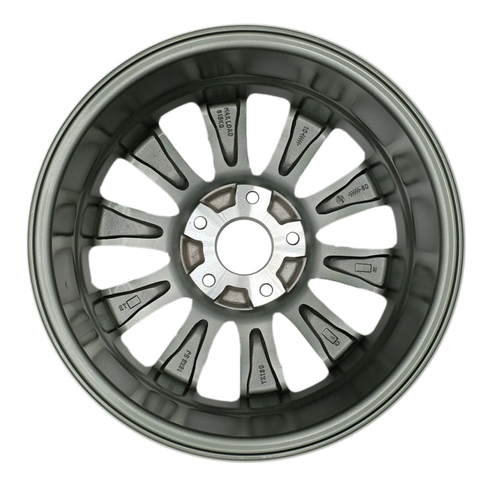 16" Set of 4 16X6.5 Machined Grey Alloy Wheels For Honda Civic 2009-2011 OEM Quality Replacement Rim
