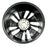18" Single 18x8 Machined Black Wheel For Honda Accord 2016-2017 OEM Quality Replacement Rim