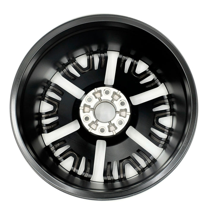 thumbnail image 2 of 22x9 Alloy Wheel Rim For GMC Sierra 1500 Denali 2022-2025 – OEM Replica, Machined Face & Grey Painted Inserts 2 of 4