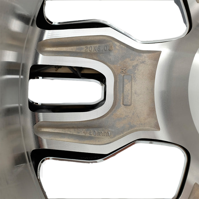 Set of 4 Brand New 20" 20x8 Chrome Clad Alloy Wheels for 2011 2012 2013 2014 Ford Edge OEM Quality Replacement Rim
