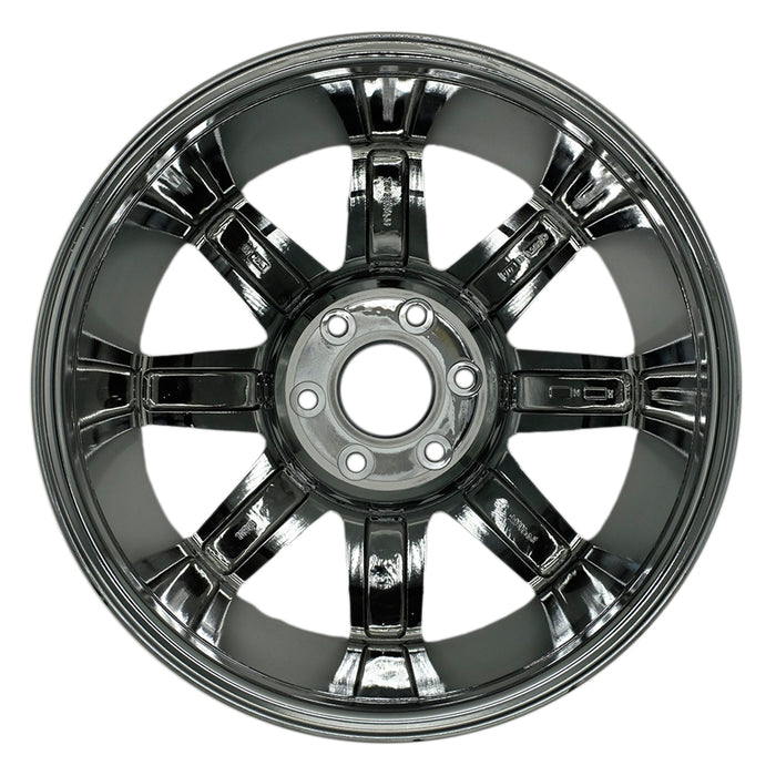 New Single PVD Chrome 20" 20x8.5 Wheel For 2007-2014 GMC Sierra Denali Yukon XL 1500 Replacement OEM Quality ALLOY RIM