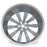 21" Single 21x8.5 Silver Alloy Front Wheel For Tesla Model S 2012-2017 OEM Quality Replacement Rim 98727 6005868