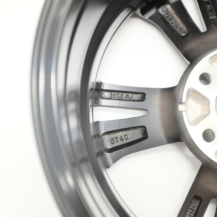 16" Single 16x6.5 Machined Black Alloy Wheel For Nissan Sentra 2020-2022 OEM Quality Replacement Rim