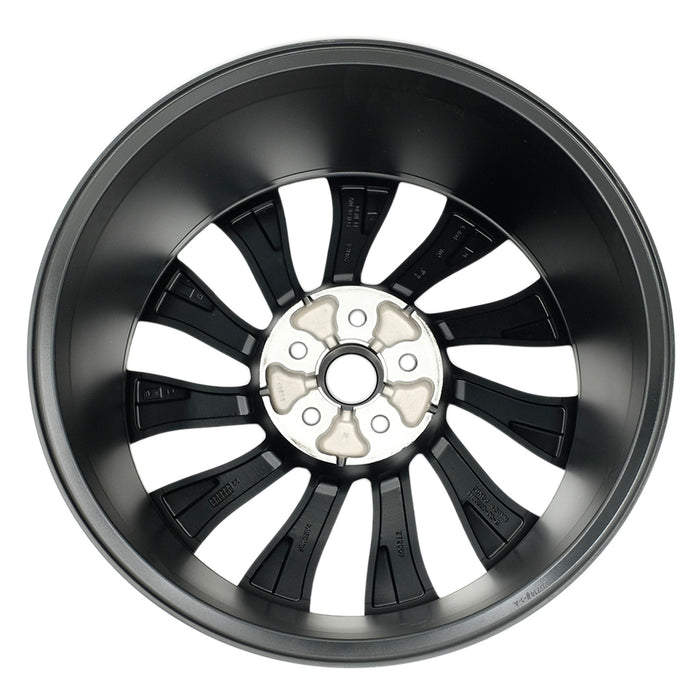 20" NEW Single 20X9 SATIN BLACK Wheel For 2021 2022 Tesla Model 3 OE Style Replacement Rim