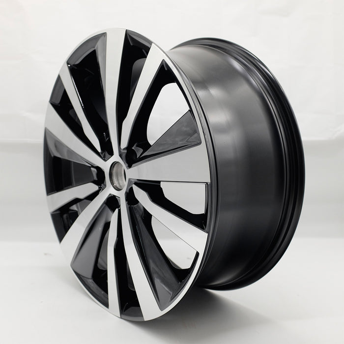 19" Single 19X8 Machined Black Alloy Wheel For Nissan Altima 2019-2022 OEM Quality Replacement Rim