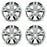 Set of 4 Brand New 20" 20x8 Chrome Clad Alloy Wheels for 2011 2012 2013 2014 Ford Edge OEM Quality Replacement Rim