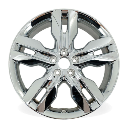 Brand New Single 20" 20x8 Chrome Clad Alloy Wheel for 2011 2012 2013 2014 Ford Edge OEM Quality Replacement Rim