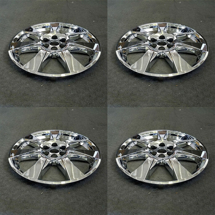 Set of 4 New 20" Chrome Clad Wheel Cover for 2010-2013 Cadillac SRX OEM Quality