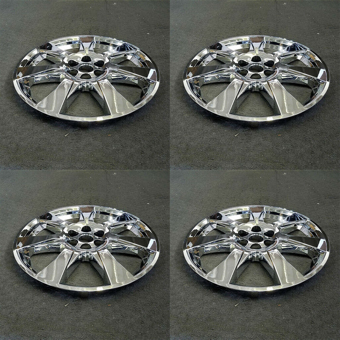 Set of 4 New 20" Chrome Clad Wheel Cover for 2010-2013 Cadillac SRX OEM Quality