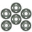 SET OF 6 New 16x6 Dually Steel Wheels for 1988-2002 GMC 3500 Savanna Van OEM Quality