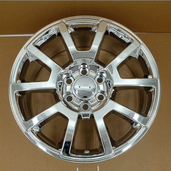 20" Single 20x9 Chrome Wheel For GMC Sierra Yukon XL 1500 2015-2020 OEM Quality Replacement Rim