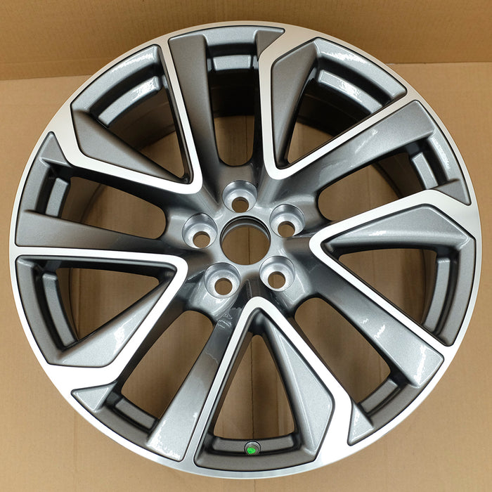 18" 18x8 Set of 4 Machined Grey Alloy Wheels For Toyota Corolla 2019-2022 OEM Quality Replacement Rim