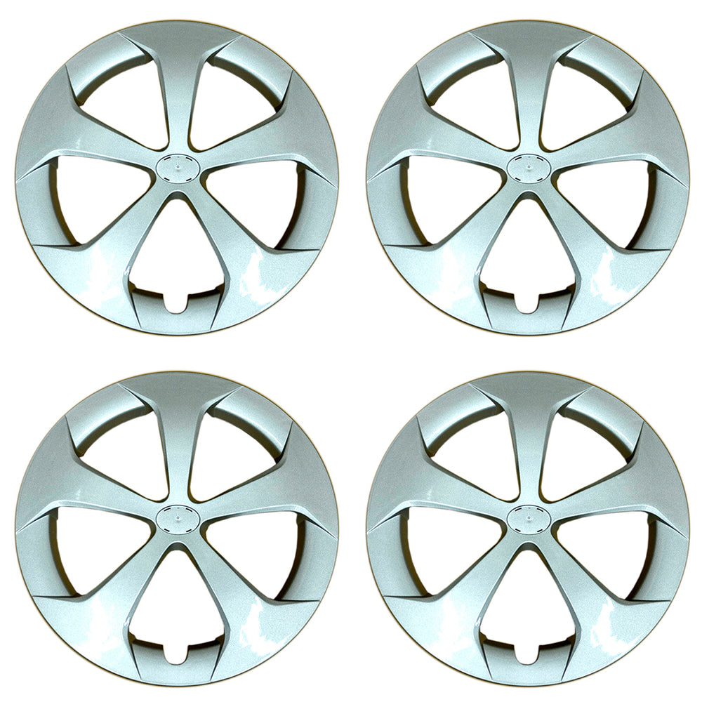 15" SET OF 4 Silver Clad Wheel Cover for 2012-2015 TOYATA PRIUS OEM Quality 61167