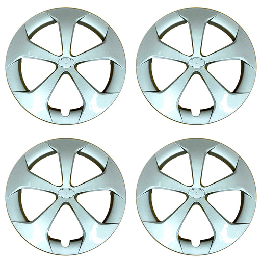 15" SET OF 4 Silver Clad Wheel Cover for 2012-2015 TOYATA PRIUS OEM Quality 61167