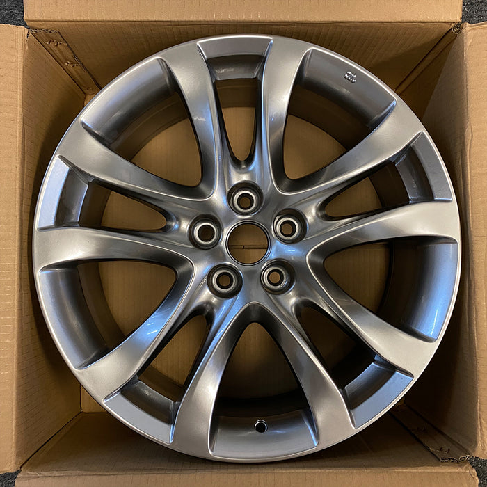 19" 19x7.5 SET OF 4 Alloy Wheels for Mazda 6 2014-2017 Dark Hyper Silver OEM Quality Replacement Rim
