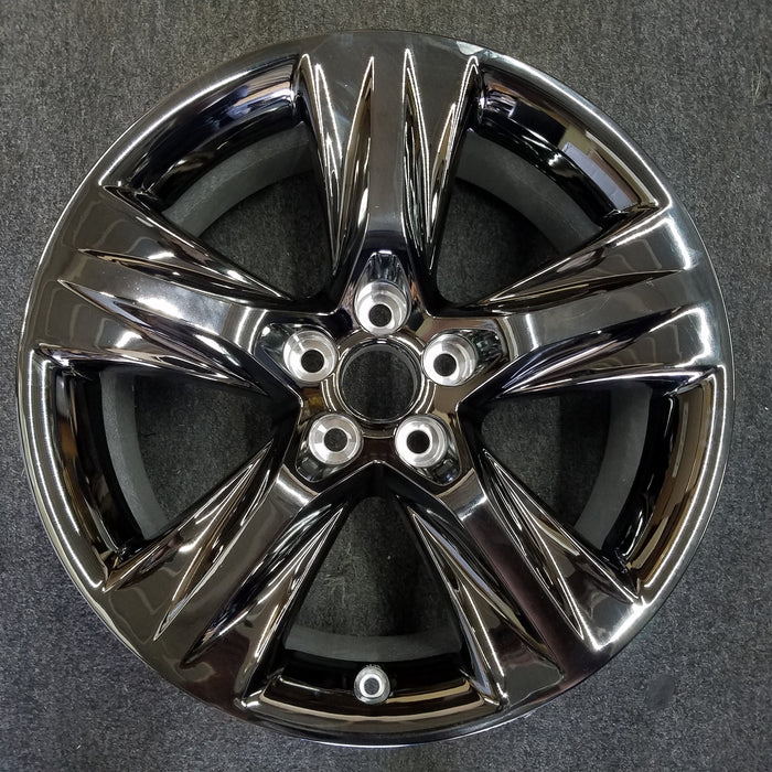 NEW Single 19" Black Chrome Wheel for 2014-2019 Toyota Highlander OEM Style Factory Alloy Rim