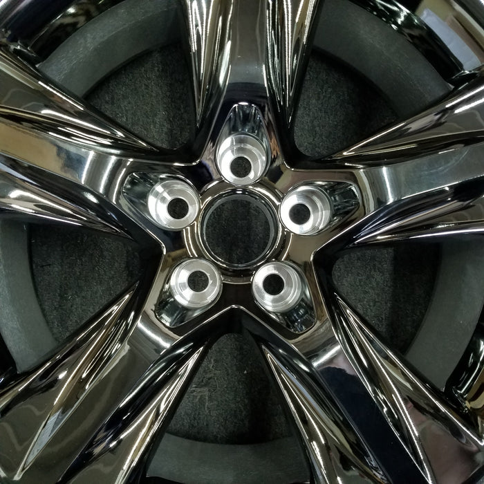 NEW Single 19" Black Chrome Wheel for 2014-2019 Toyota Highlander OEM Style Factory Alloy Rim