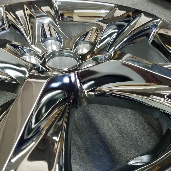 NEW Single 19" Black Chrome Wheel for 2014-2019 Toyota Highlander OEM Style Factory Alloy Rim