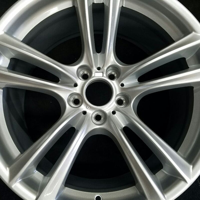 Brand New Single 20" 20x8.5 Front Wheel For BMW 5-Series 7-Series 2009-2015 Silver OEM Quality Replacement Rim