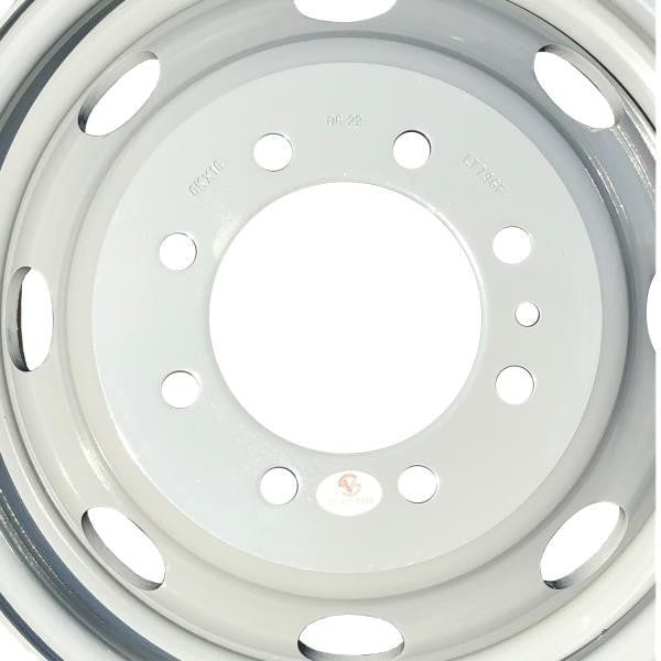 16" Set of 6 Brand New 16x6 Dually Steel Wheel For 1992-2007 Ford E350 E450SD VAN DRW OEM Quality Replacement Rim