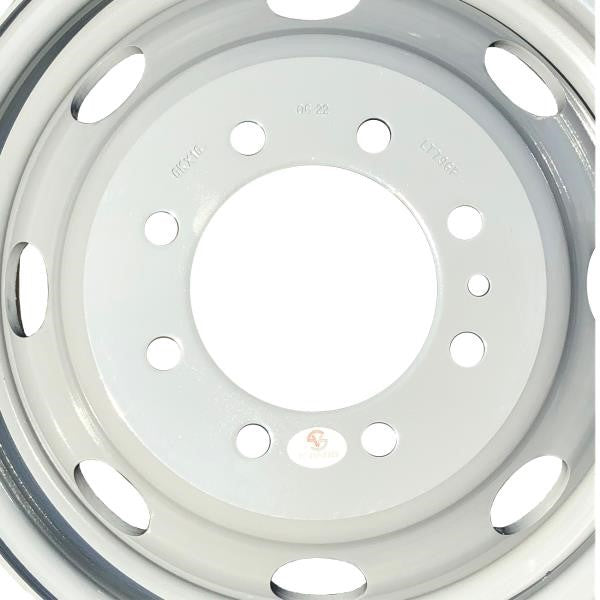 16" Brand New Single 16x6 Dually Steel Wheel For 1992-2007 Ford E350 E450SD VAN DRW OEM Quality Replacement Rim