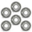 Set of 6 Brand New 17" 17x6.5 Dually Steel Wheel for 2005-2016 FORD F350 Super Duty OEM Quality Replacement Rim