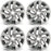 17" SET OF 4 17x7 Alloy Twisted Spoke Wheels For HONDA CR-V 2015-2016 SILVER OEM Quality Replacement Rim