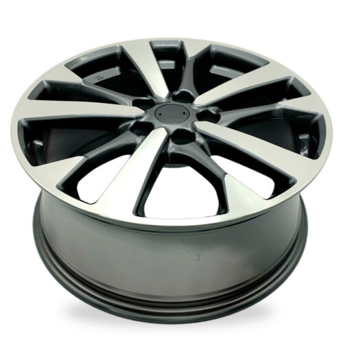 Set of 4 New 18" 18X7.5 Alloy Wheels for NISSAN Altima 2016 2017 Machined Grey OEM Quality Replacement Rim
