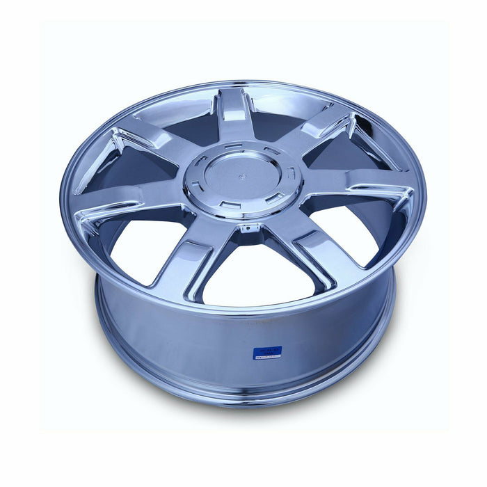 22" Set of 4 Brand New 22x9 Chrome Alloy Wheels for 2007-2014 Cadillac Escalade ESV EXT OEM Quality Replacement Rim