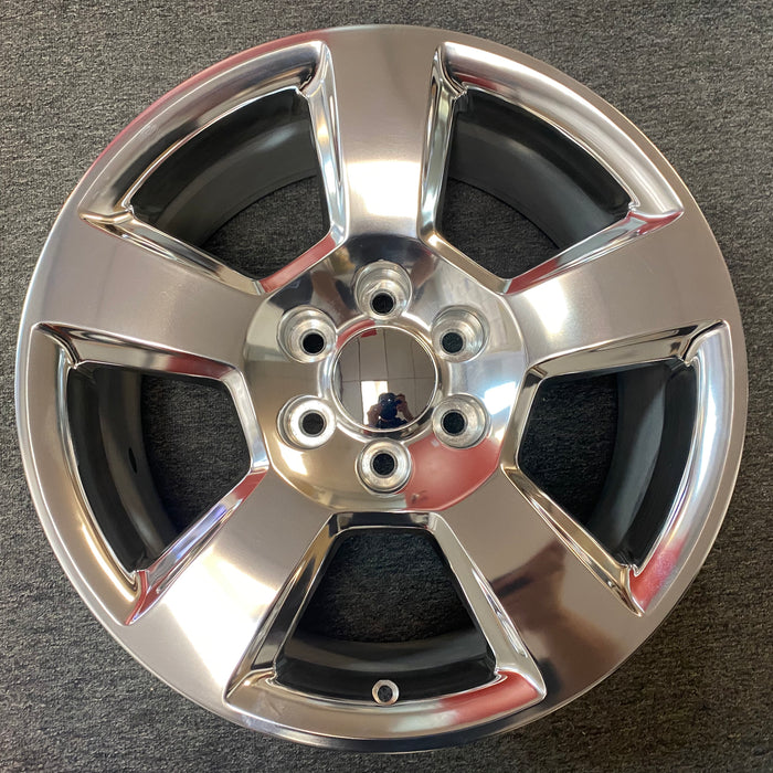 SINGLE 20"x9" WHEEL FOR GMC SIERRA CHEVY SILVERADO SUBURBAN TAHOE 1500 14-20 polished OEM quality Rim