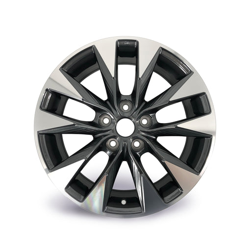 For Nissan Sentra OEM Design Wheel 17" 17x6.5 2016-2019 Machined Grey Singe Replacement Rim