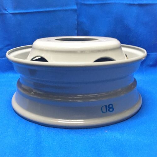 Set of 6 Brand New 19.5" 19.5x6 10 Lug Steel Wheels for Ford F450SD F550SD 2005-2025 Super Duty Dually Gray OEM Quality Replacement Rim
