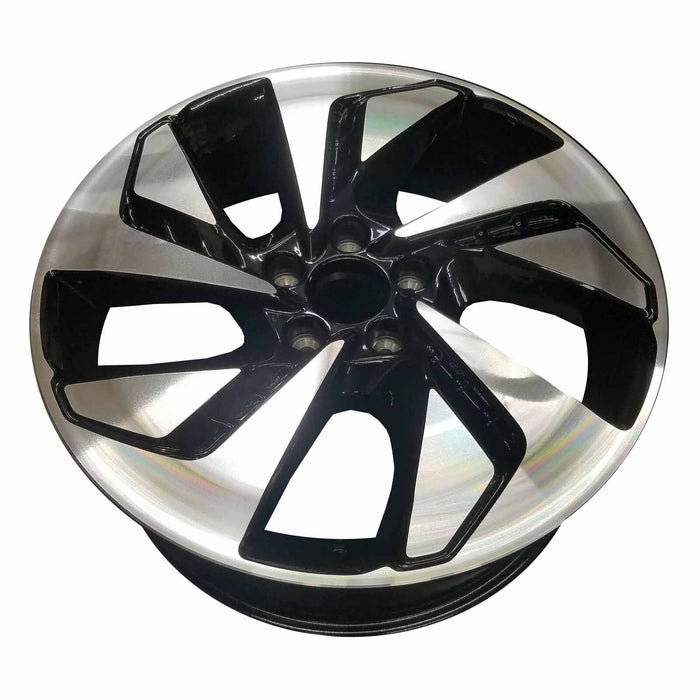 Brand New Single 18" 18x7 Alloy Wheel for Honda CR-V 2015 2016 Machined Black OEM Quality Replacement Rim