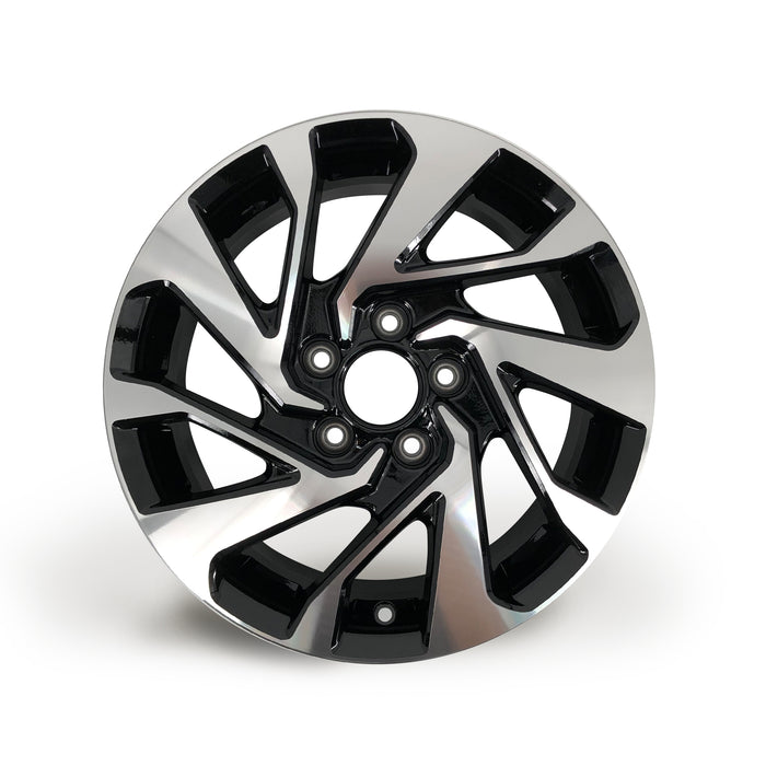SET OF 4 16" 16X7 Alloy Wheels for Honda Civic 2016-2021 Machined BLACK OEM Quality Replacement Rim